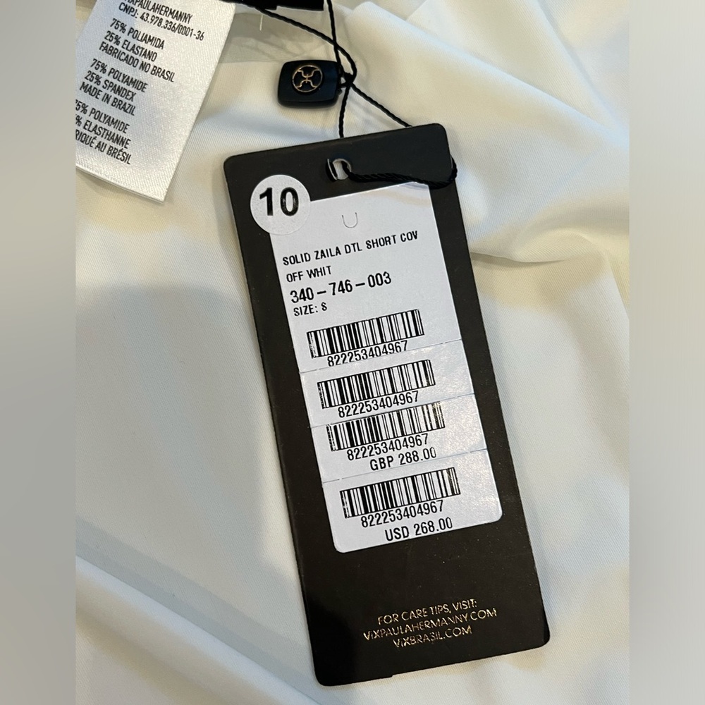 NWT VIX
ZAILA DETAIL SHORT COVER UP - Picture 8 of 9